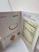 Extremely fine Ruby and diamond necklace, EGL certfied