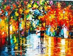 ONE OF A KIND BEAUTIFUL PAINTING ON CANVAS