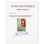 "Cosmic Passion" by Mark Kostabi