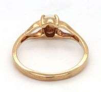 10kt Yellow gold opal ring