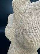 10k White Gold Solid Singapore Chain Rope Twisted Curb Link 1.4mm Necklace 24"