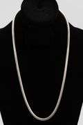 .925 Italian Sterling Silver 5mm Flexible Snake Chain Necklace 24 Inches