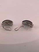 CERTIFIED 18K WHITE GOLD DIAMOND STUD EARRINGS