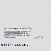 "Umbrella Man" by Peter Max