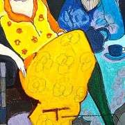 "Sisters" by Itzchak Tarkay (1935-2012)