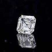 Huge Rare 6.75 Ct Sparkling White Asscher Cut Simulated Diamond Solitaire