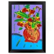 "Abstract Flower" by Peter Max