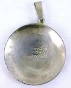 Vintage Taxco Mayan Sterling Pendant