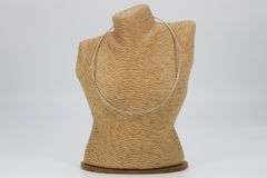 Sterling Silver Round Omega Snake Chain 2.2mm Solid 925 Italy New Necklace 20"