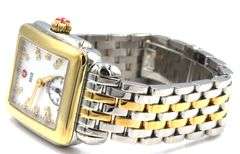 Michelle Deco mother of pearl dial 29mm two tone watch