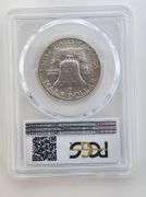 1952-D Franklin Half Dollar, PCGS MS62 FBL