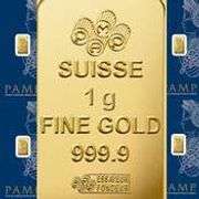 PAMP Suisse 1 Gram Gold Bar!
