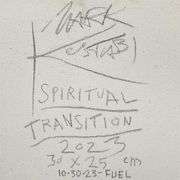 "Spiritual Transition" by Mark Kostabi
