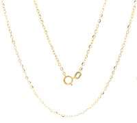 14kt Yellow gold cable chain necklace