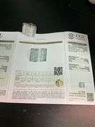 MEN'S CERTIFIED 14K WHITE GOLD DIAMOND RING 6.50 CARATS