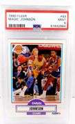 Magic Johnson 1990 Fleer Basketball Card, Mint 9