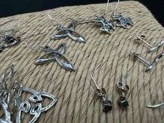 Sterling Silver Earring Assortment Various Sizes & Styles (10 Earring Lot)