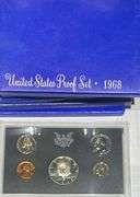 1968-1972 Blue Box US Proof Sets
