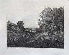 Extremely Rare and Collectible Antique Etching After Rembrandt, c. 1880