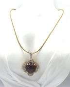 Amazing 49.65CTW Very Rare Unheated Natural Star Cabochon-Cut Ruby & 3.23CTW Sapphire Gemstone Neckl