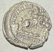 Septimus Severus Emporer 193-211 Roman Denarius.