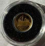 Titanic Anniversary Proof 2012 Cook Islands $1 Gold Coin