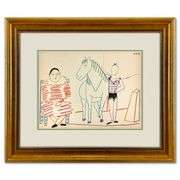 "La Comedie Humaine 30.1.54-III" by Pablo Picasso (1881-1973)