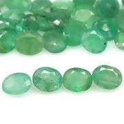Bright emerald green 10.96ct 34pc Emerald set