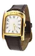 Coach gold plated quartz watch