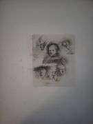 Collection of 15 Very Rare Etchings After Rembrandt (c. 1880)