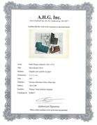 Highly Collectible Picasso Original Color Pochoir, The Journals