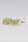 Sterling Silver Peridot Gemstone Ring