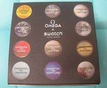 RARE OMEGA/SWATCH MISSION TO JUPITER CHRONOGRAPH WATCH