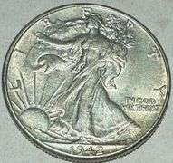 Very Near Unc 1942 Walking Liberty Half