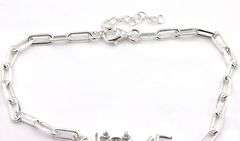 925 Sterling silver Love cubic zirconia bracelet