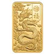Pamp Suisse Good Luck 5g Gold Bar Yellow Dragon