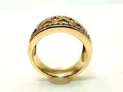 Gorgeous 14 Kt Gold Plate 275 Cttw Simulated Diamond Ring