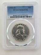 1952-D Franklin Half Dollar, PCGS MS62 FBL