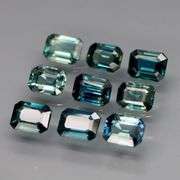 Breath taking! 2.27ct set of blue green Australian Sapphires