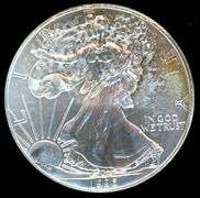 1996 American Silver 1 Ounce Eagle