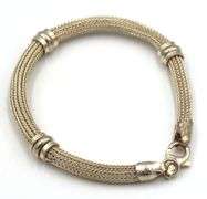 Group lot of Vintage 925 sterling silver bracelets