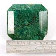Huge Mined From The Earth Certified 1820 Ct Natural Green Emerald Solitaire