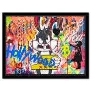 "Angry Rabbit" by Nastya Rovenskaya