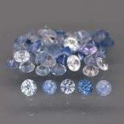 Beautiful 2.45ct set of mixed blue Sapphires!