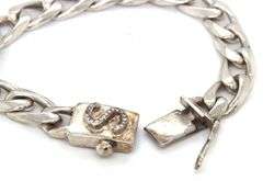 925 Sterling silver Curb link bracelet