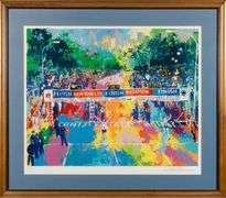 Limited Edition LeRoy Neiman Signed 'Marathon' Serigraph