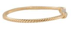 David Yurman 0.27ctw Diamond Petite Helena Cablespira Bracelet in 18K