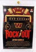 Jayden Daniels "Rock Out" Rookie Football Card