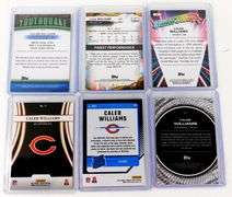 6 Caleb Williams Rookie Football Cards