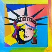 "Liberty Head XV" by Peter Max